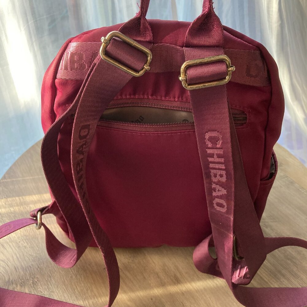 Purple Multiple Pocket Mini Backpack - image 3